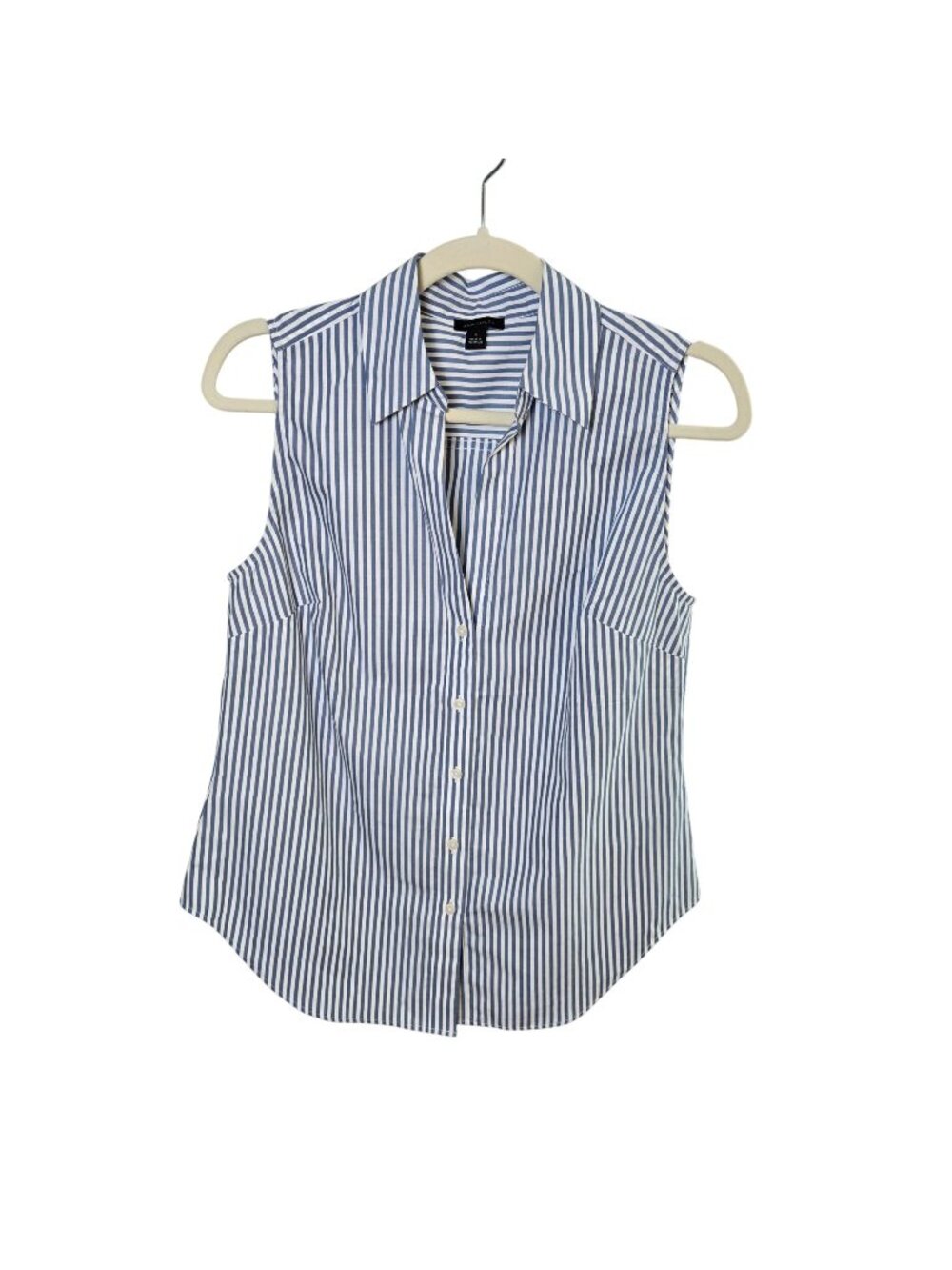 NWOT Ann Taylor Short Sleeve Button Down Shirt Size Small